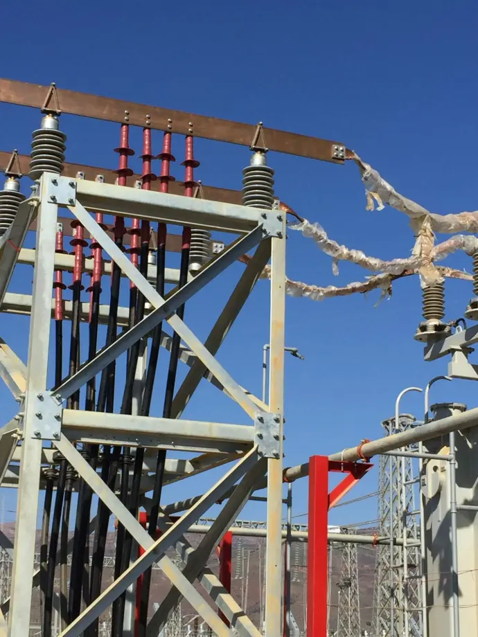 Imagen del Parque Eólico Punta Sierra, donde E-Decap lideró obras electromecánicas clave para ampliar la capacidad energética en el norte de Chile.